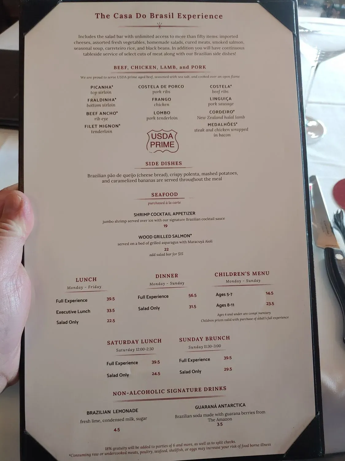 Menu 6