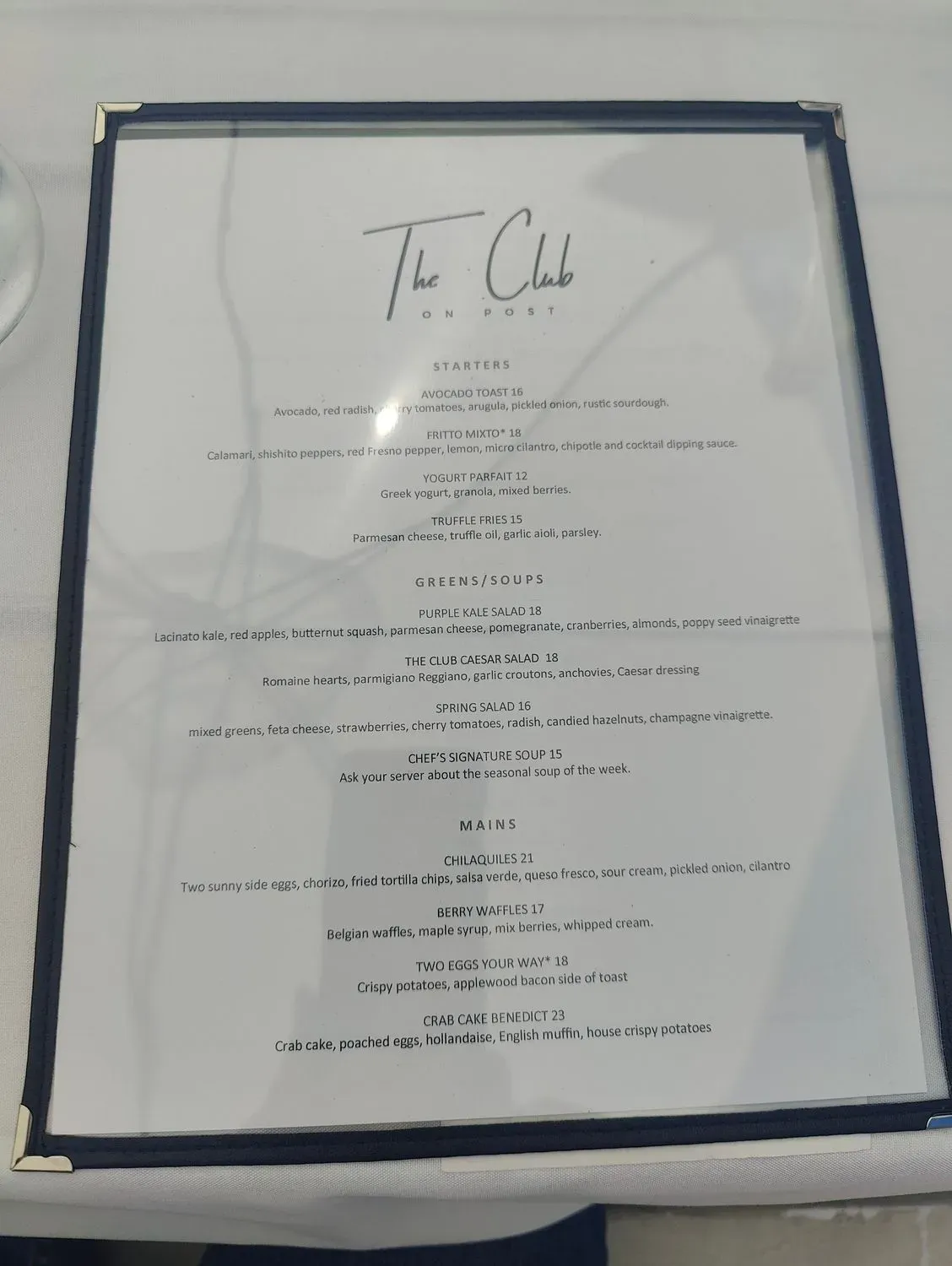 Menu 6