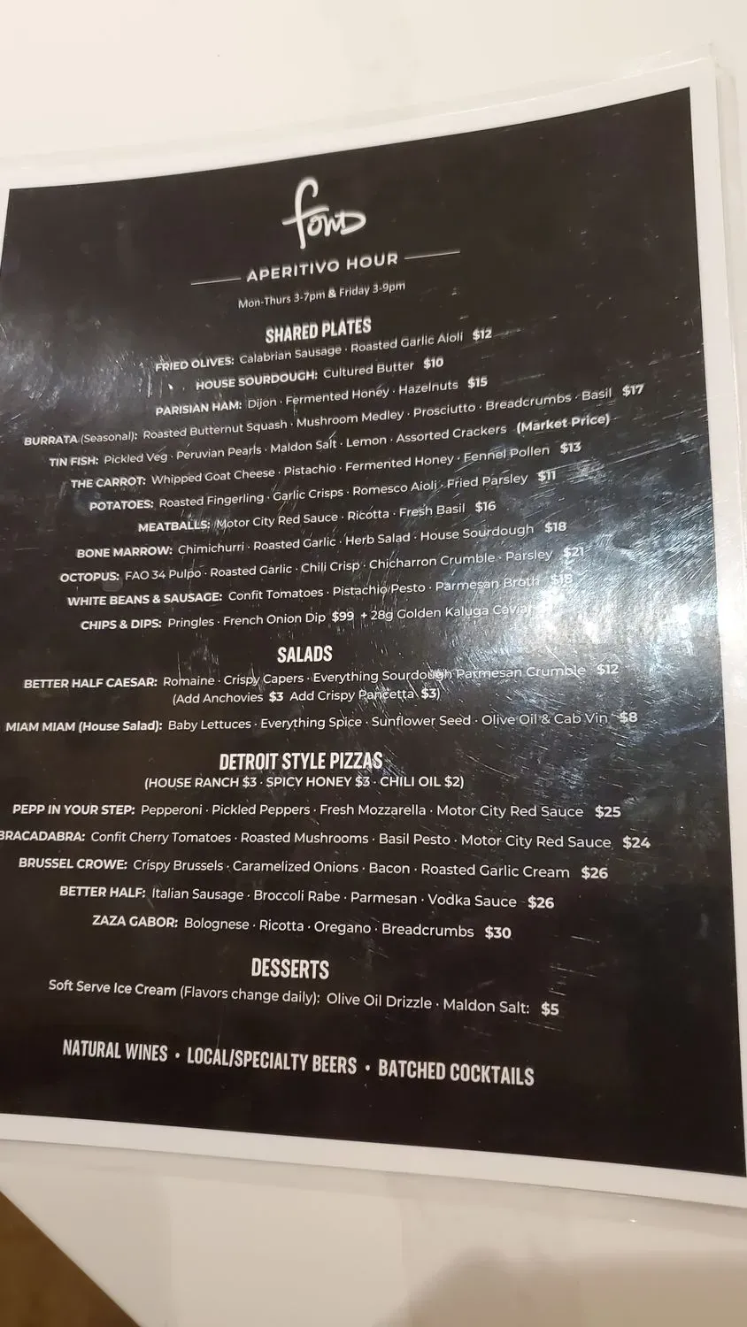 Menu 6