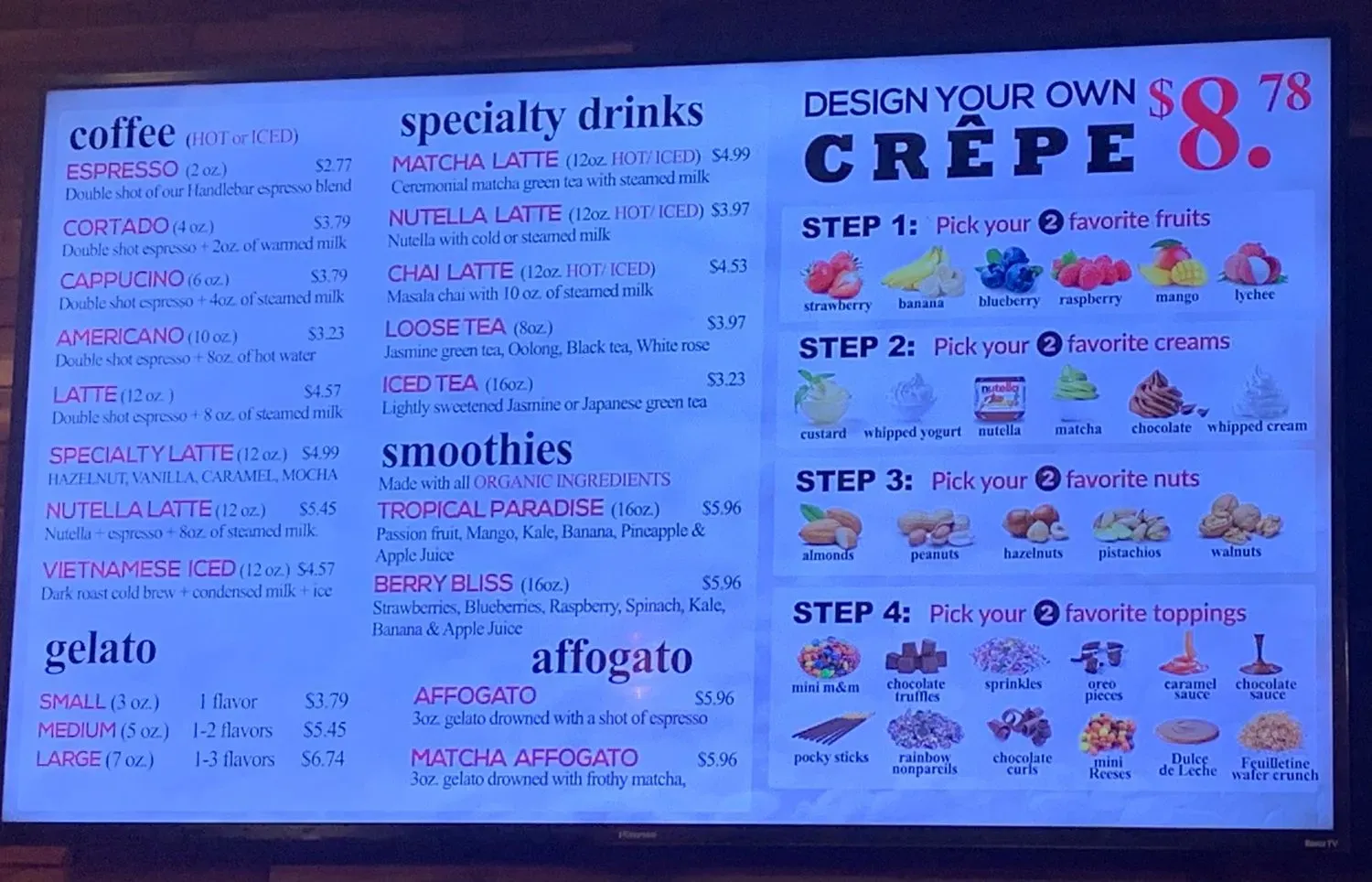 Menu 4