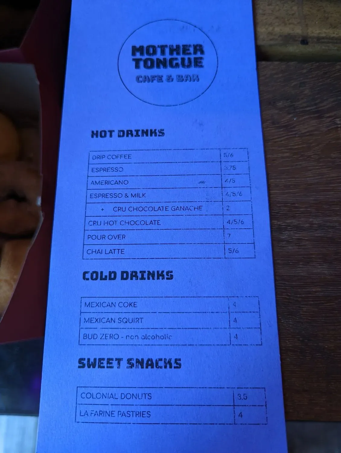 Menu 6