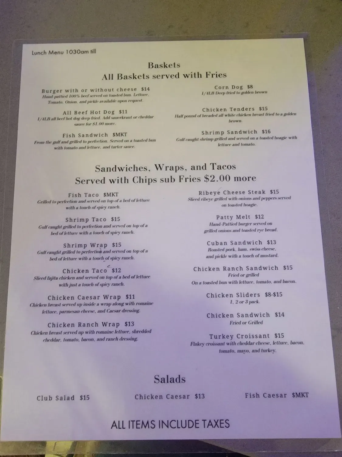 Menu 3