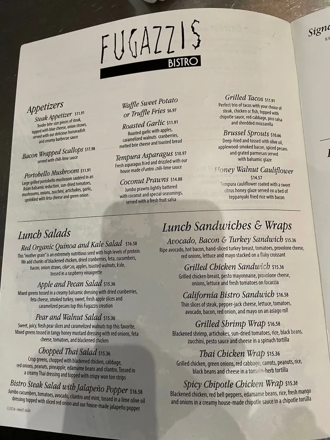 Menu 6