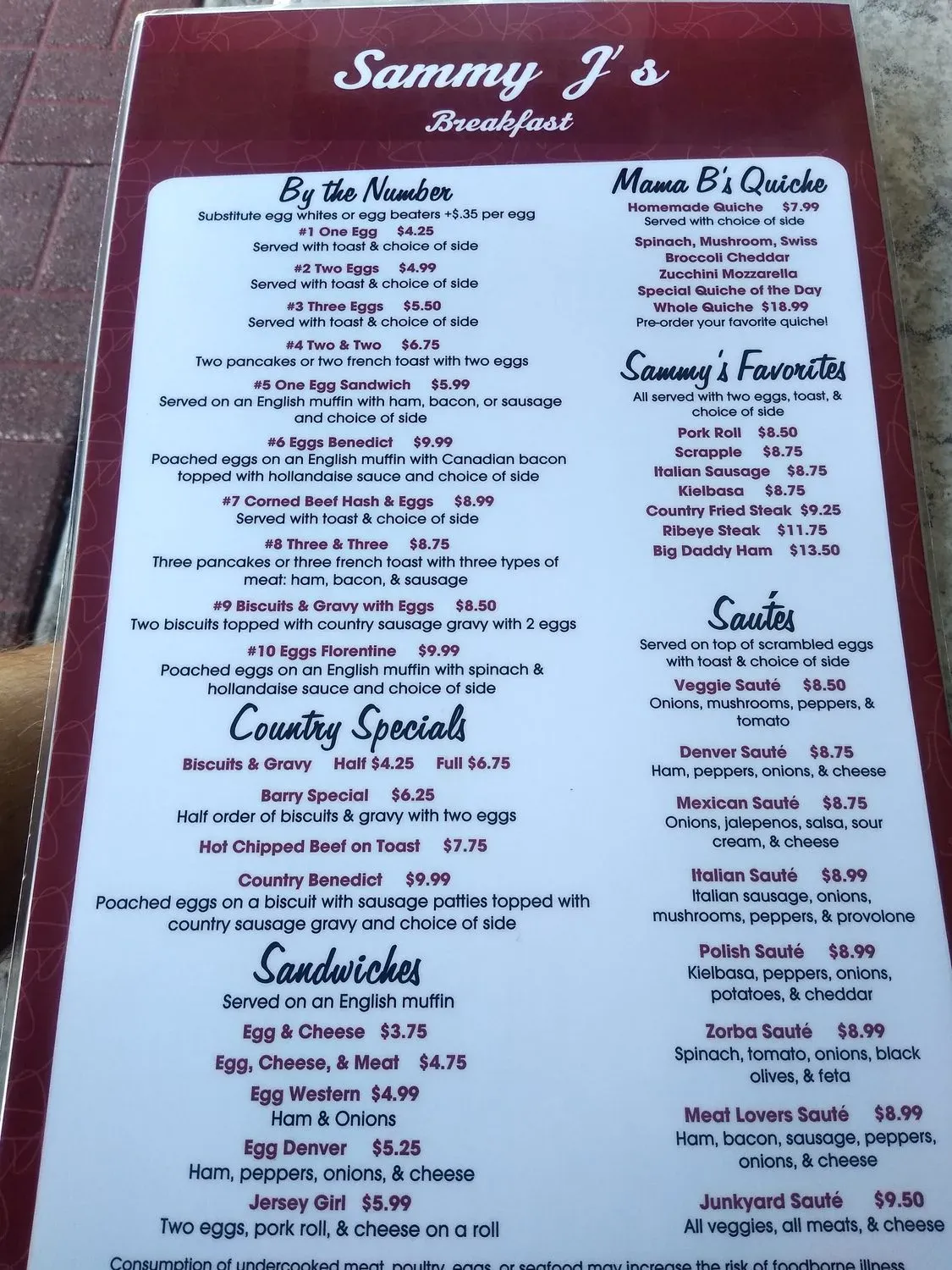 Menu 4