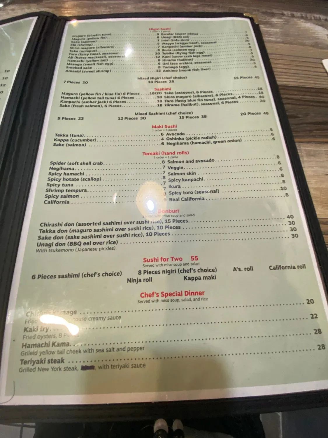 Menu 3