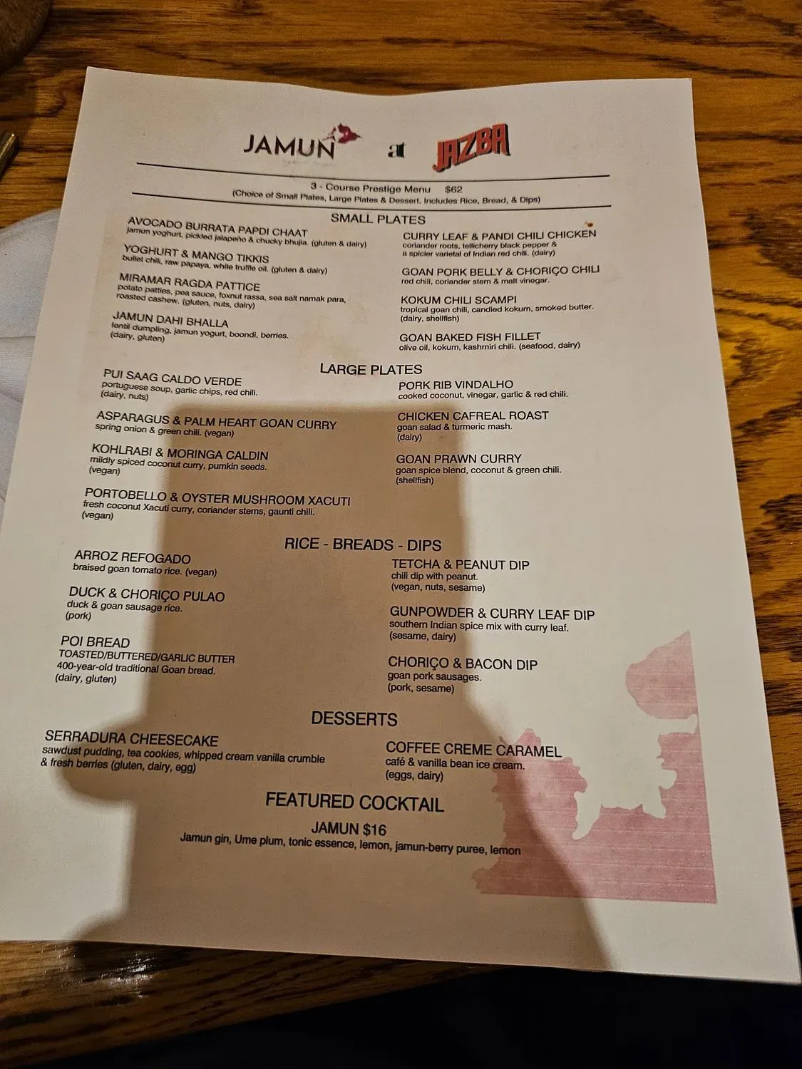 Menu 6