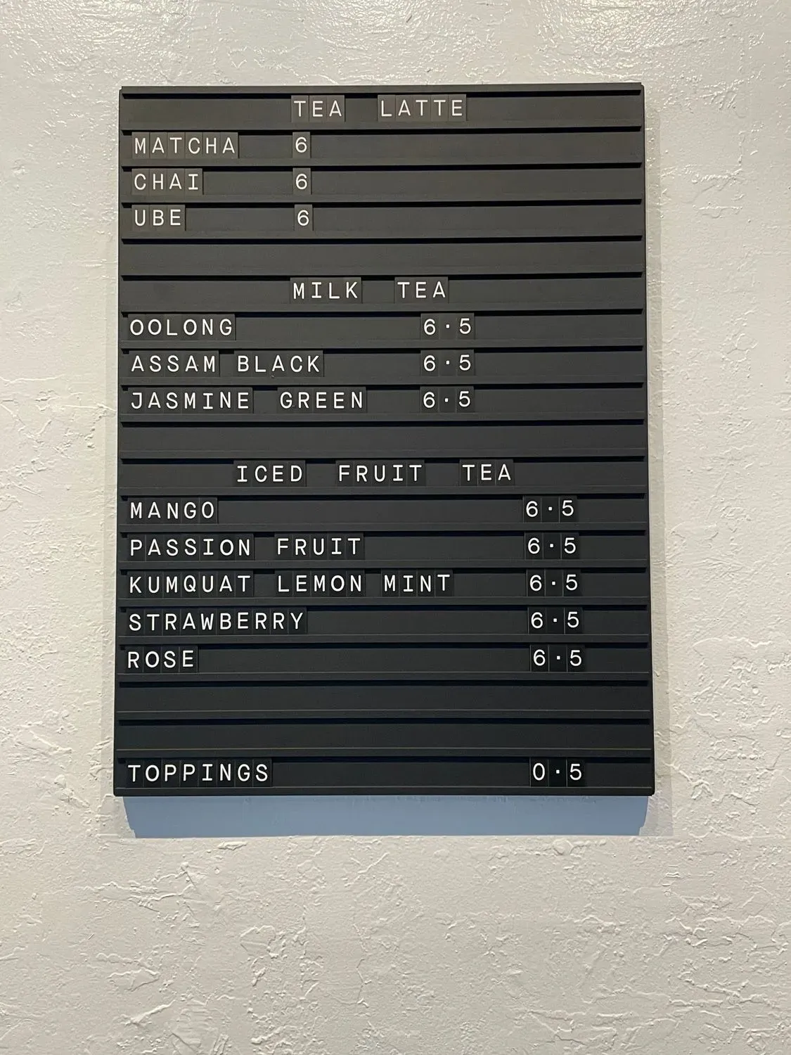 Menu 6