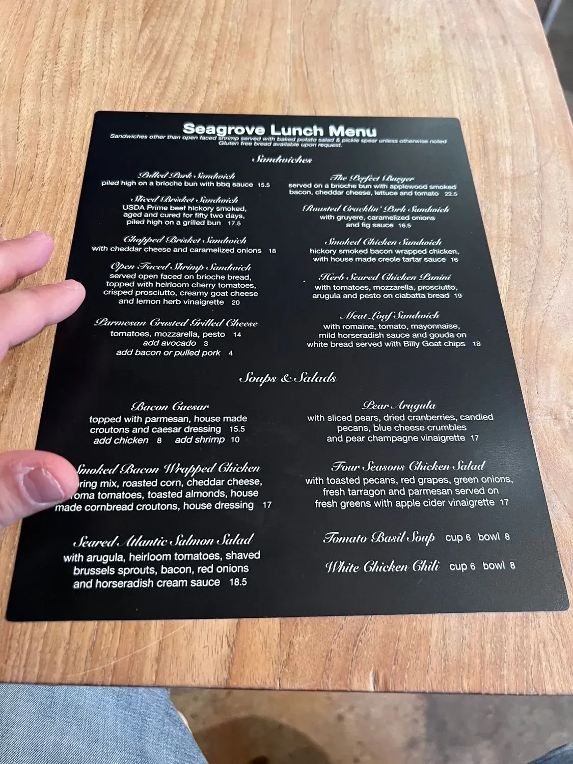 Menu 6