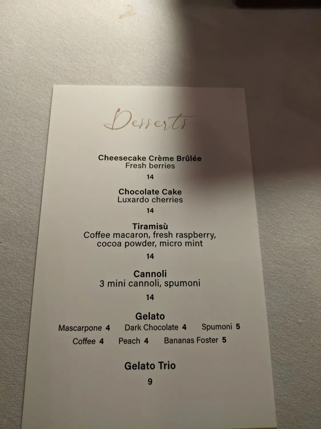 Menu 4