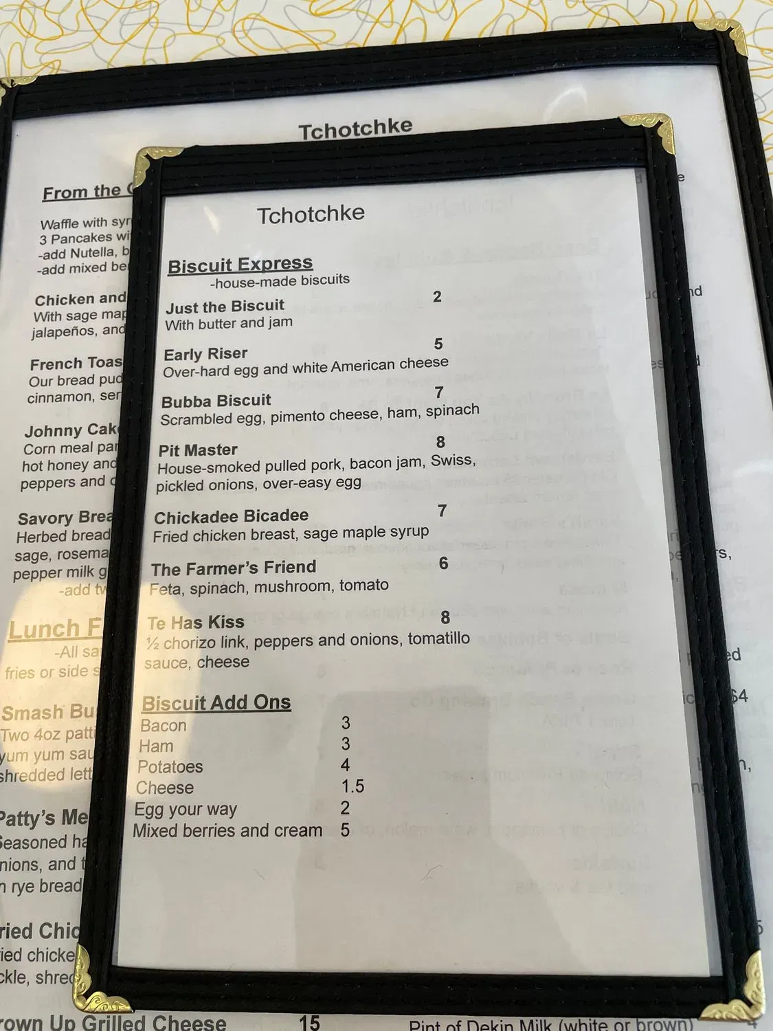 Menu 6