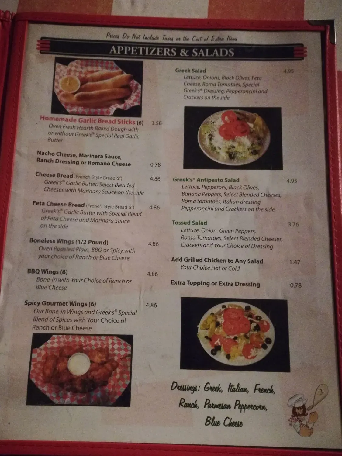 Menu 4