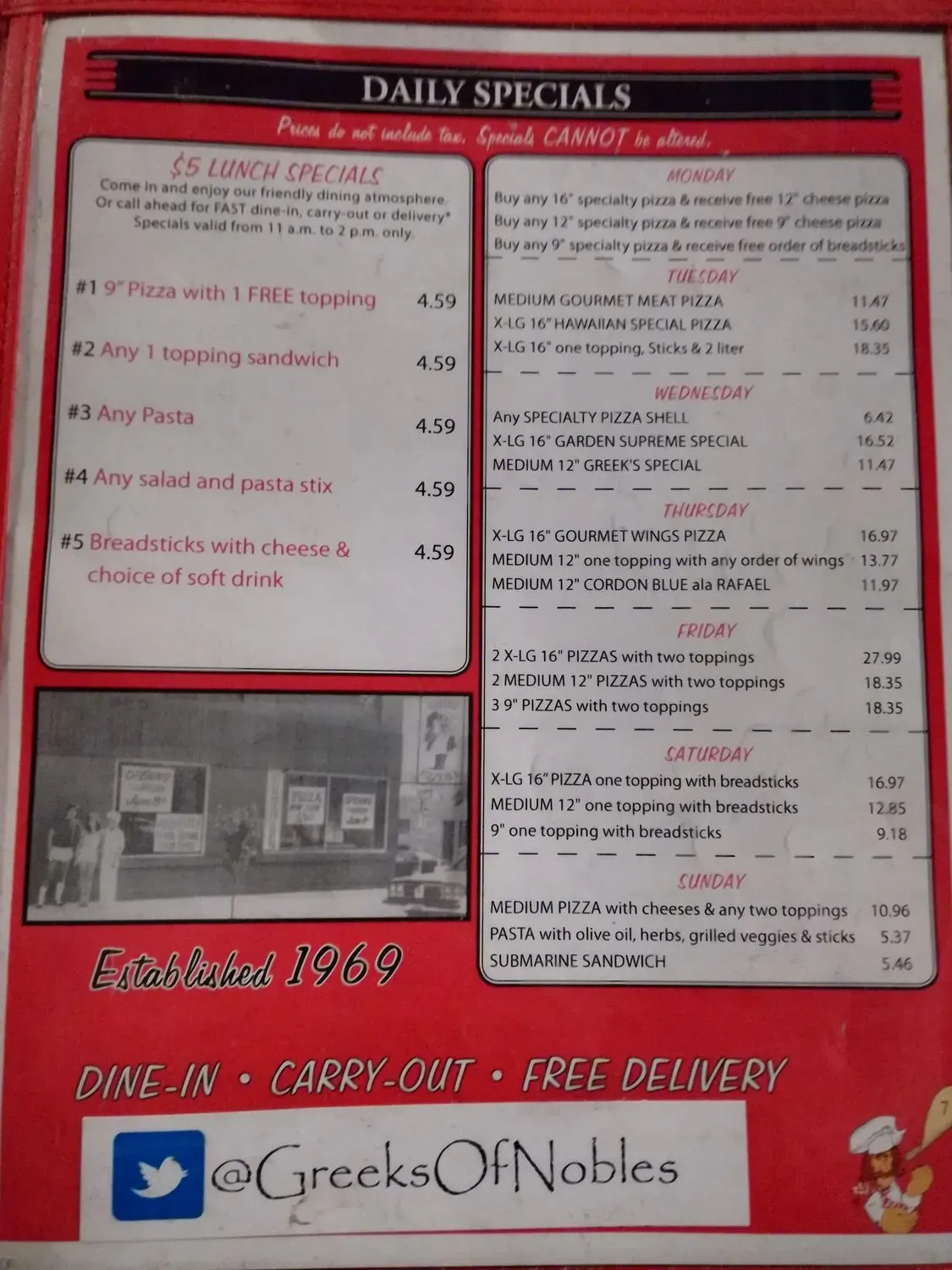 Menu 3