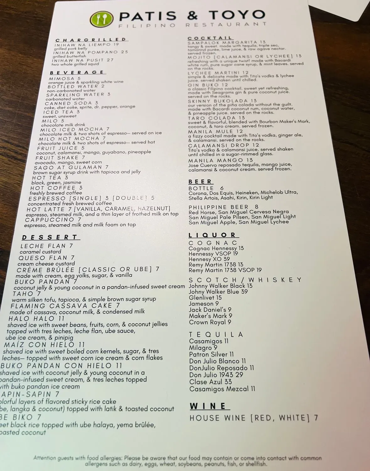 Menu 3