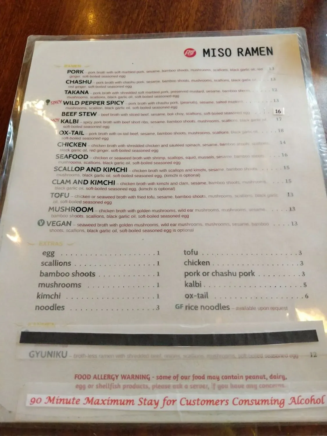 Menu 6