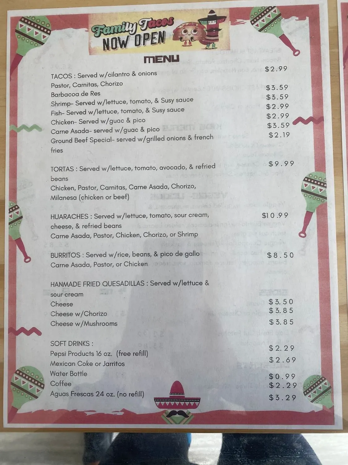 Menu 3