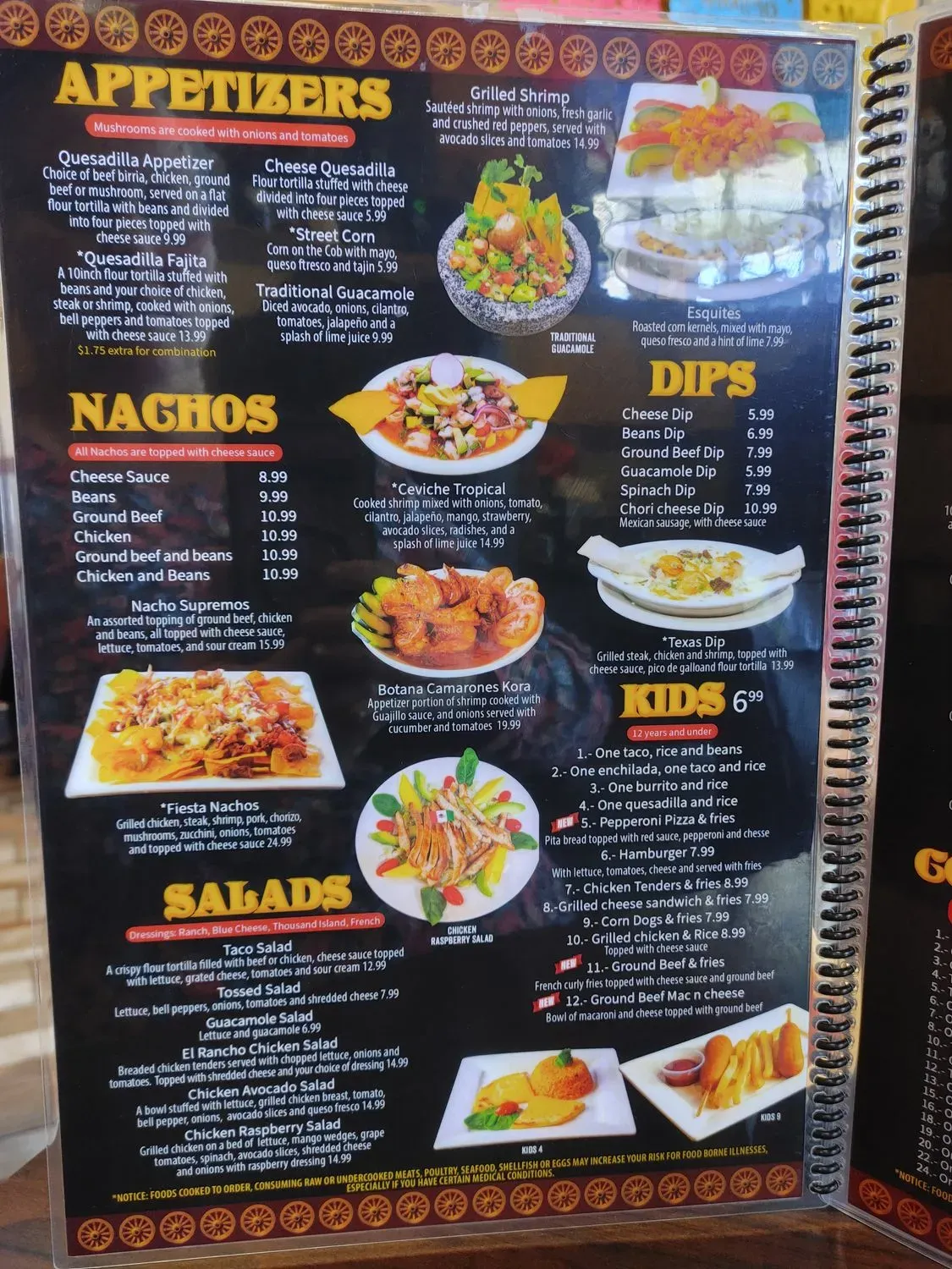 Menu 6