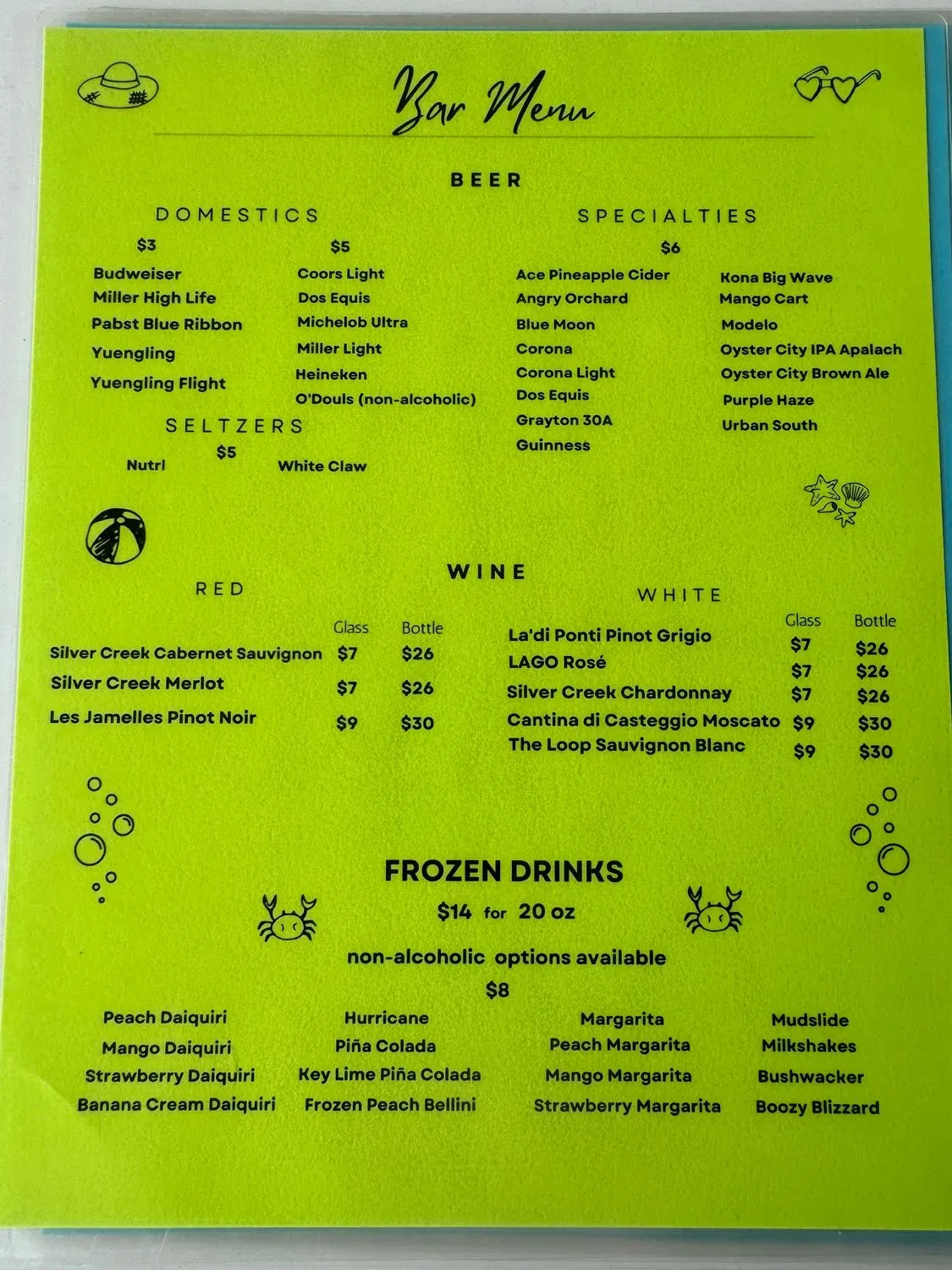 Menu 3