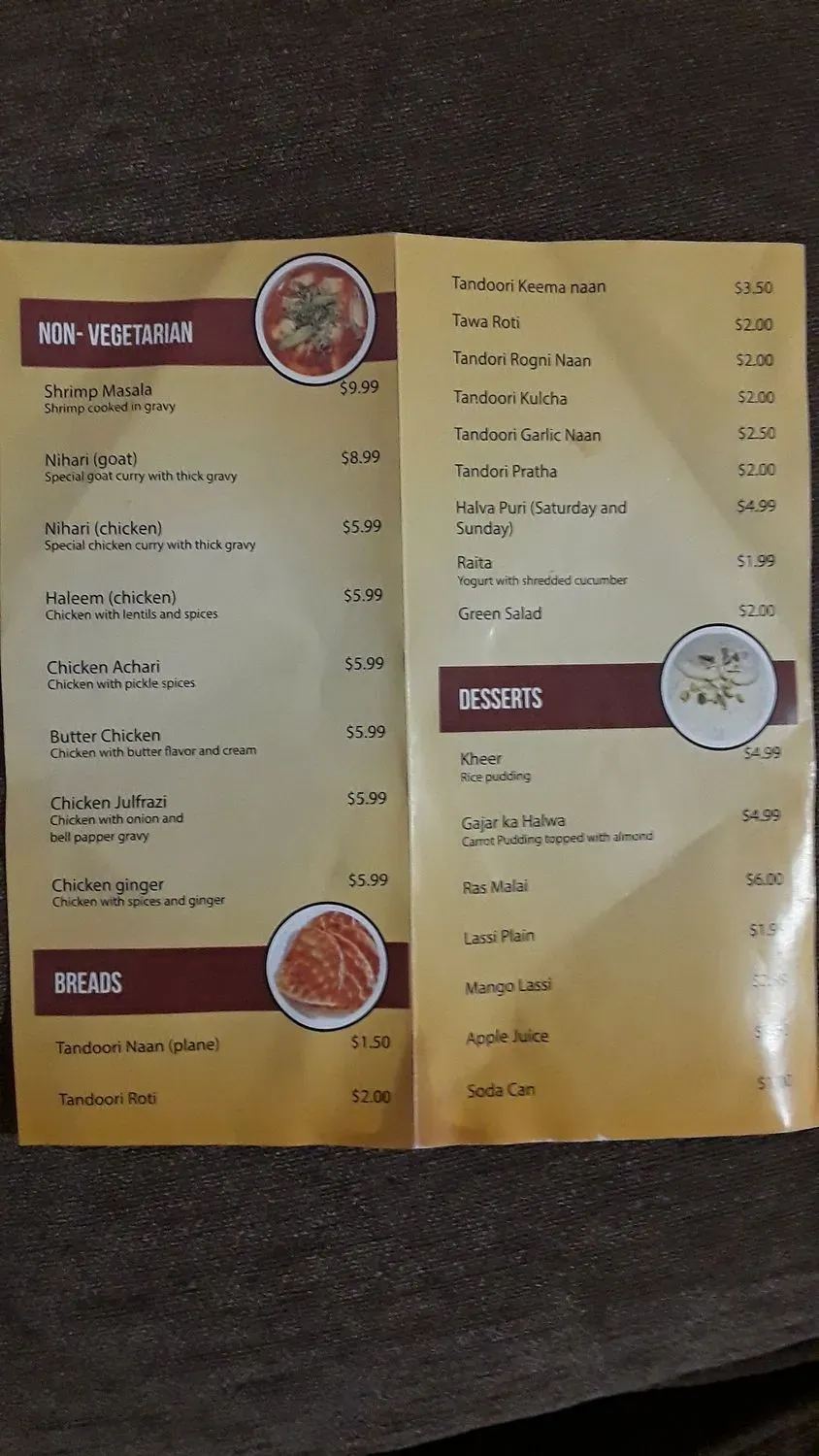 Menu 4