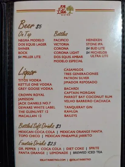 Menu 3