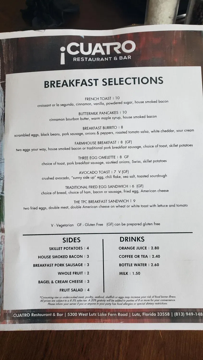 Menu 6