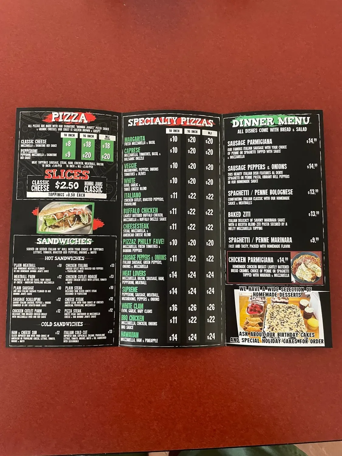 Menu 4