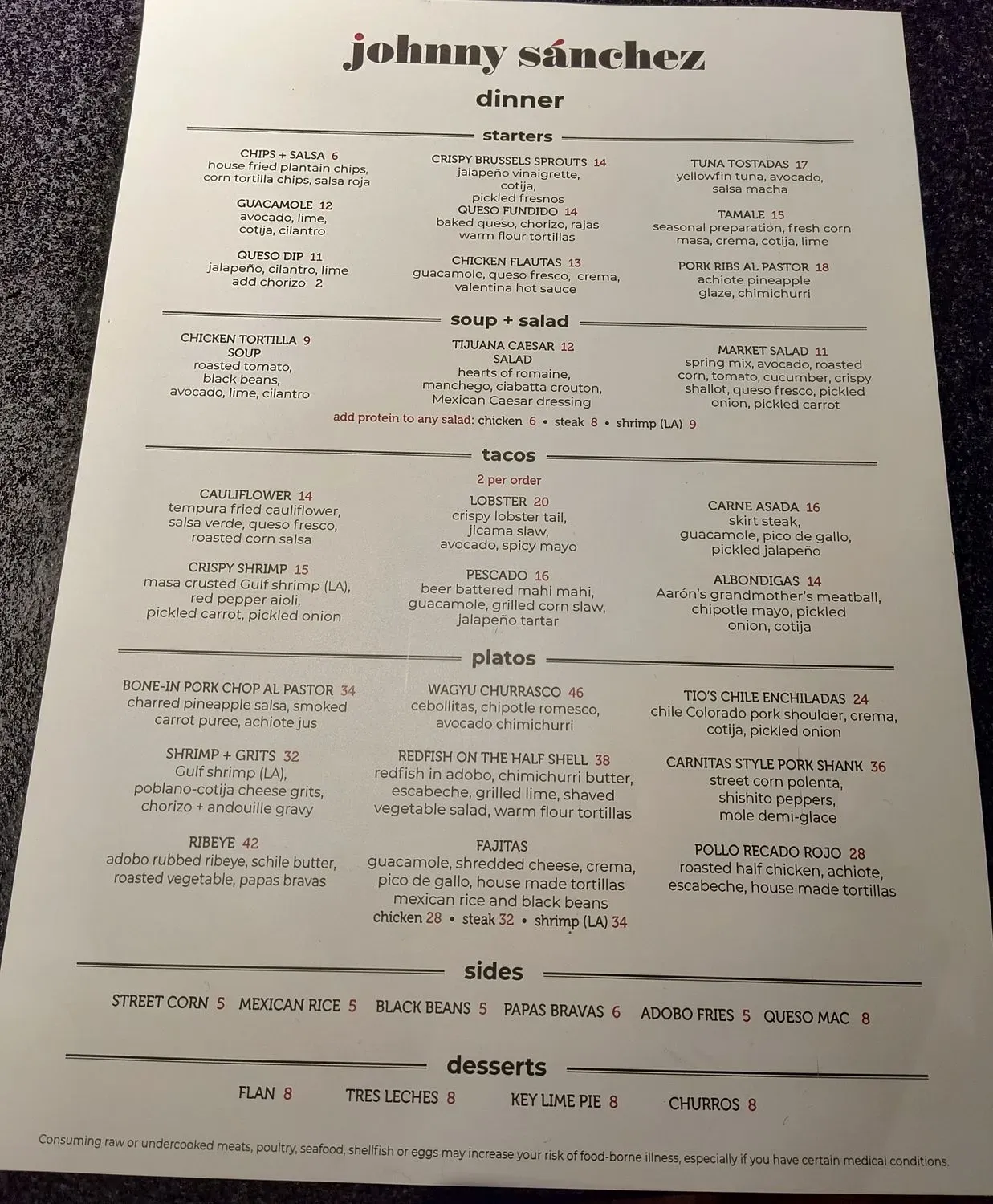 Menu 3