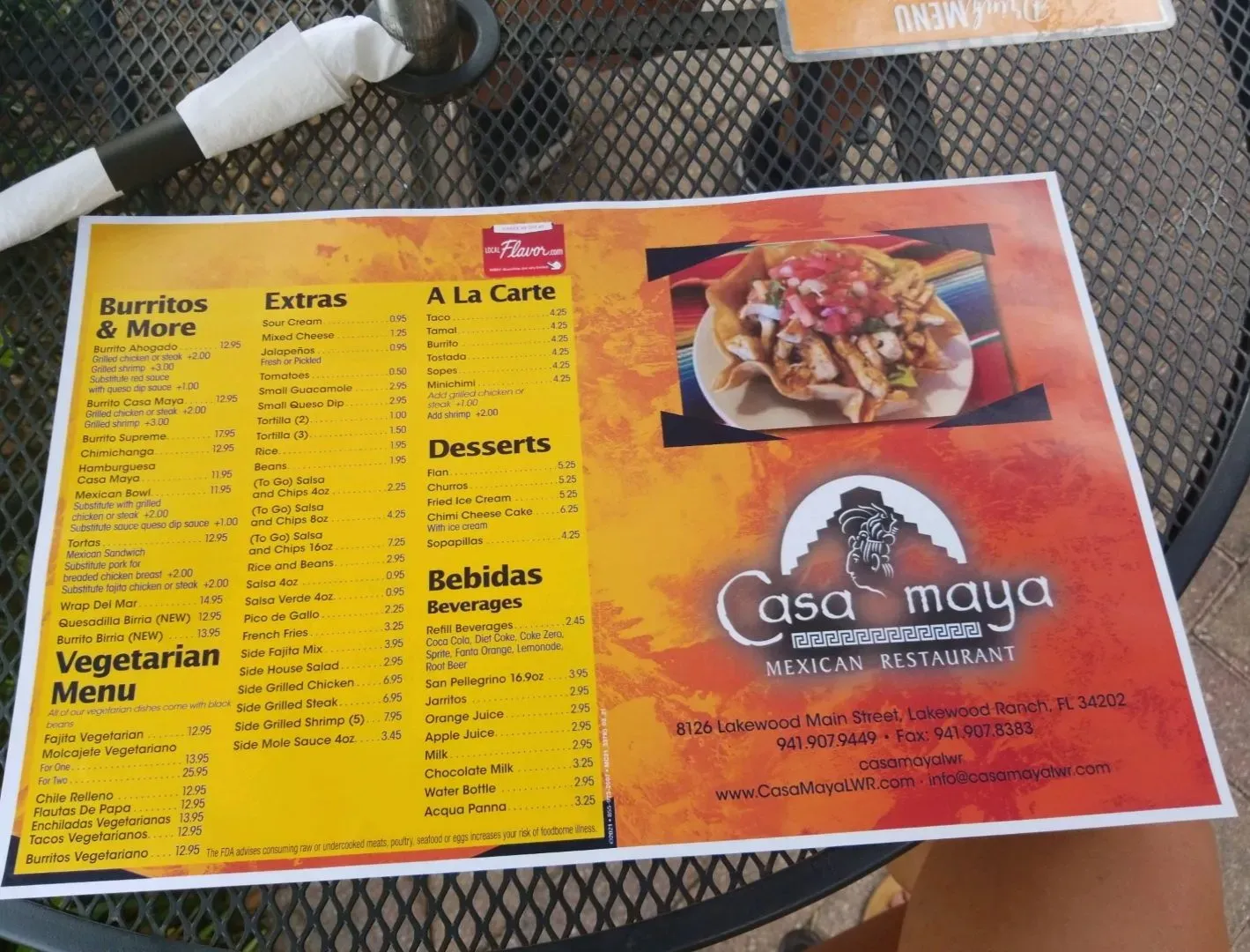 Menu 6