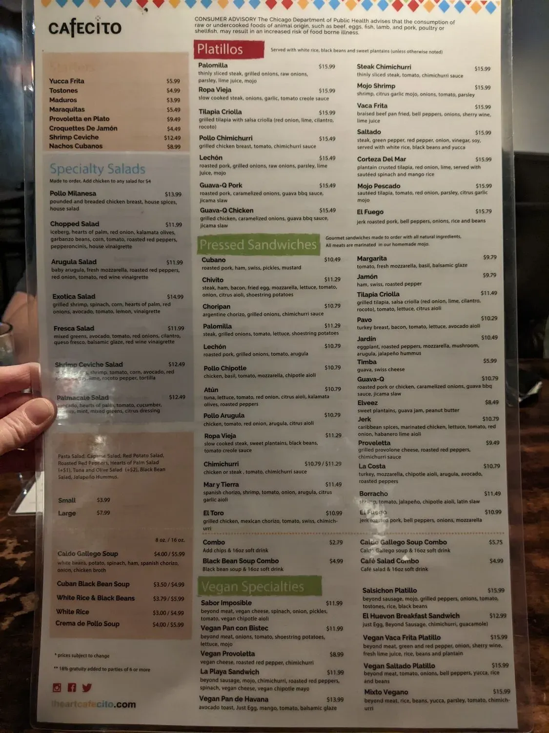 Menu 6