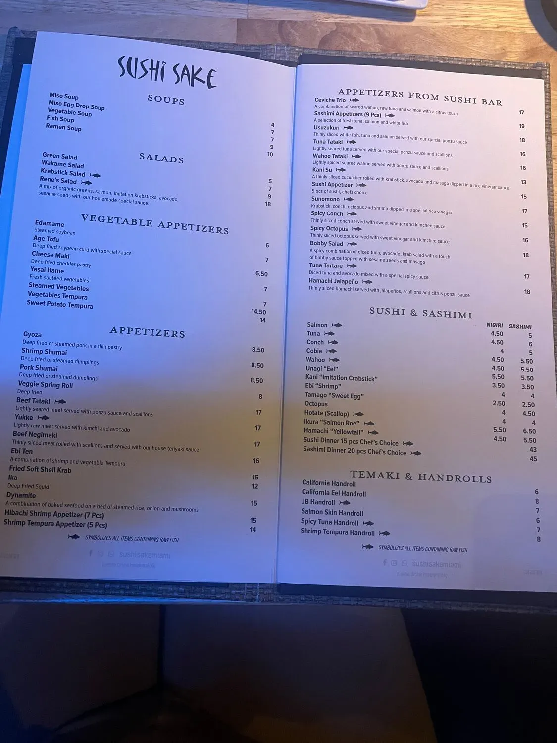 Menu 6