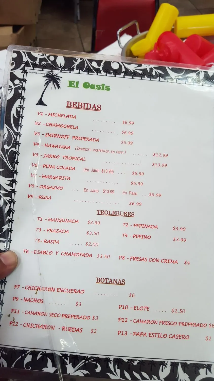 Menu 6