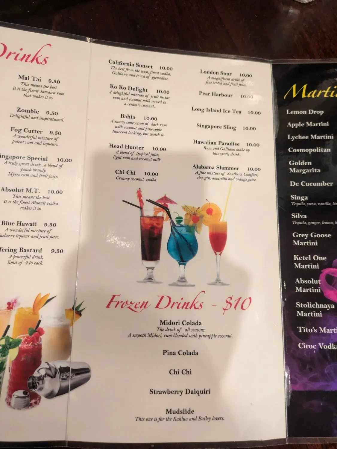 Menu 4