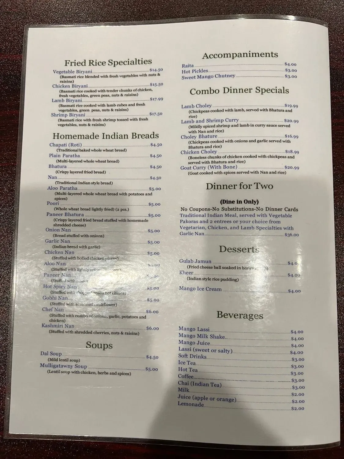 Menu 3