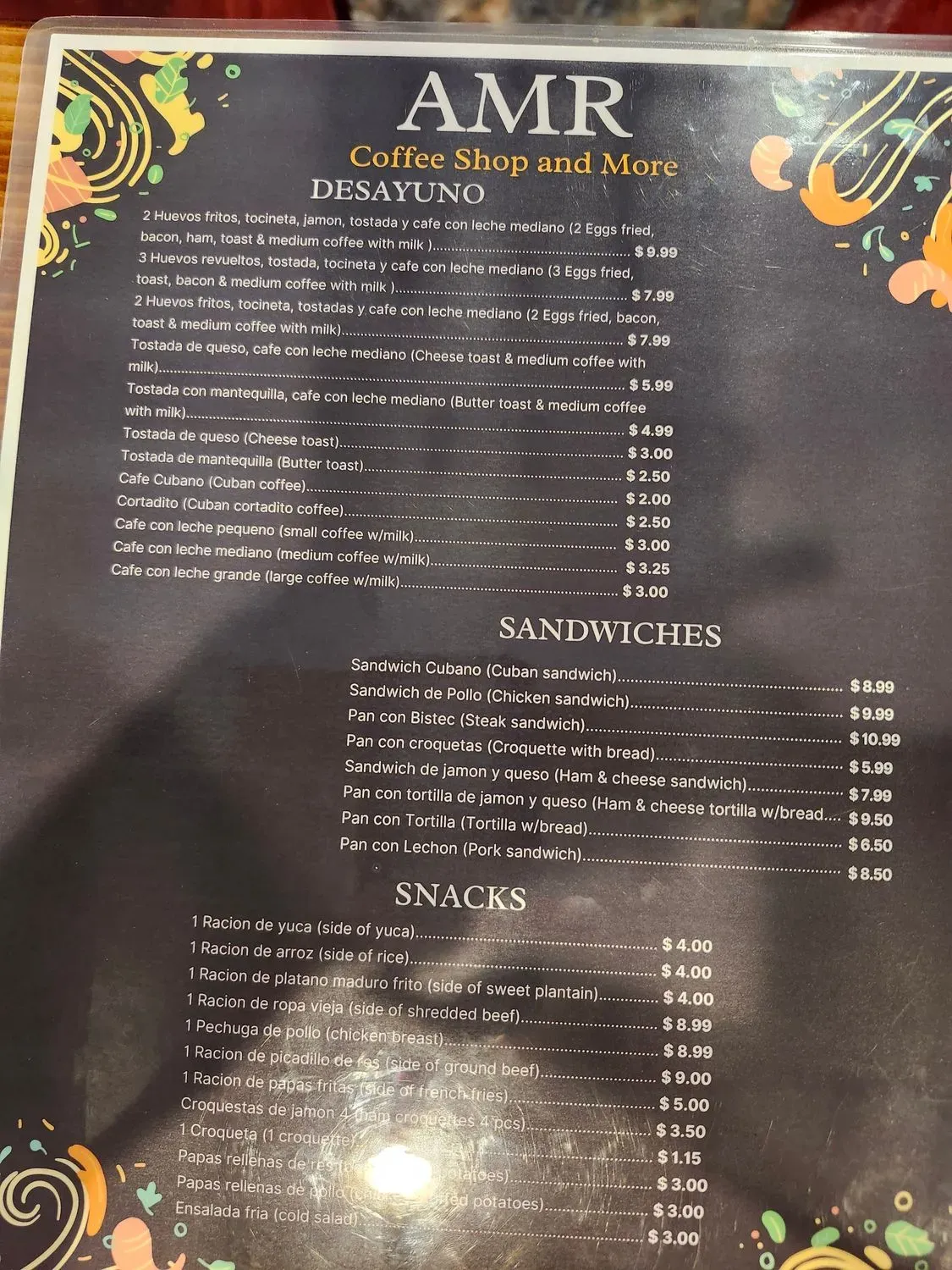 Menu 4