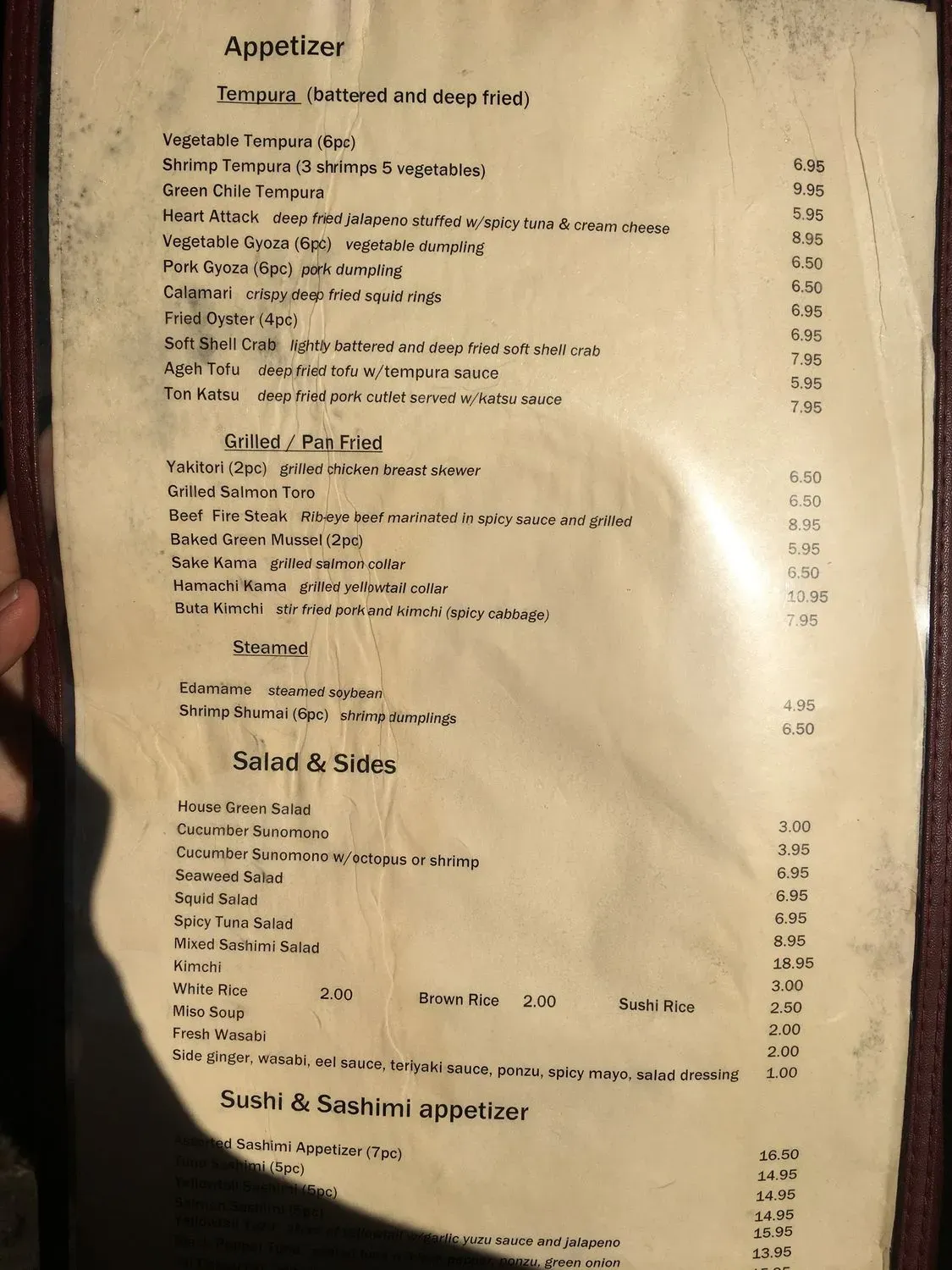 Menu 6