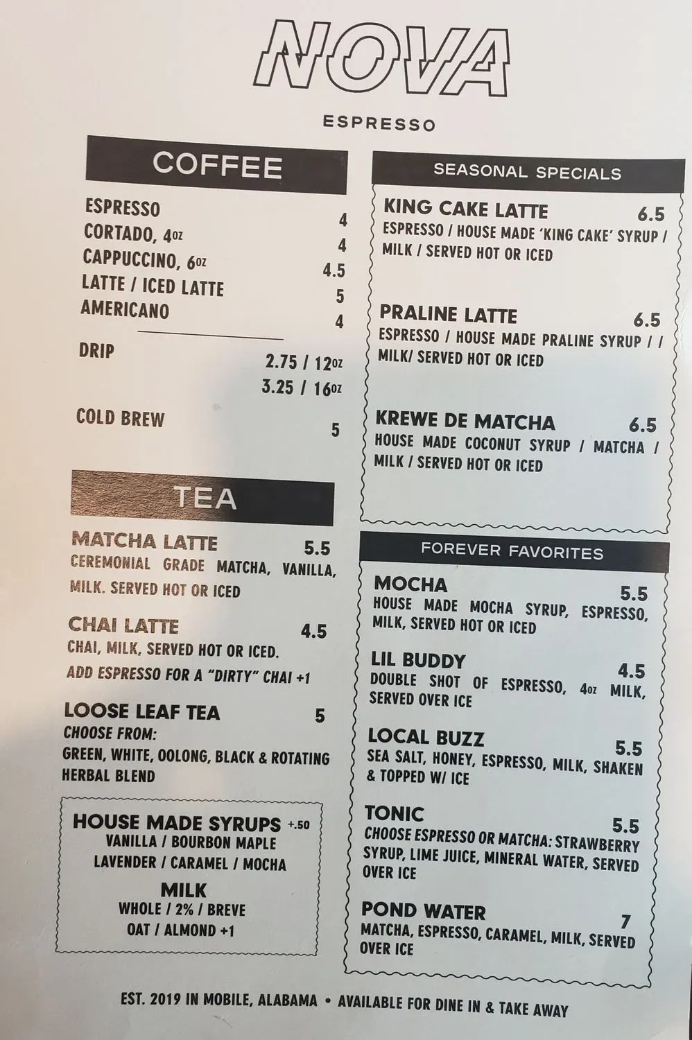 Menu 4