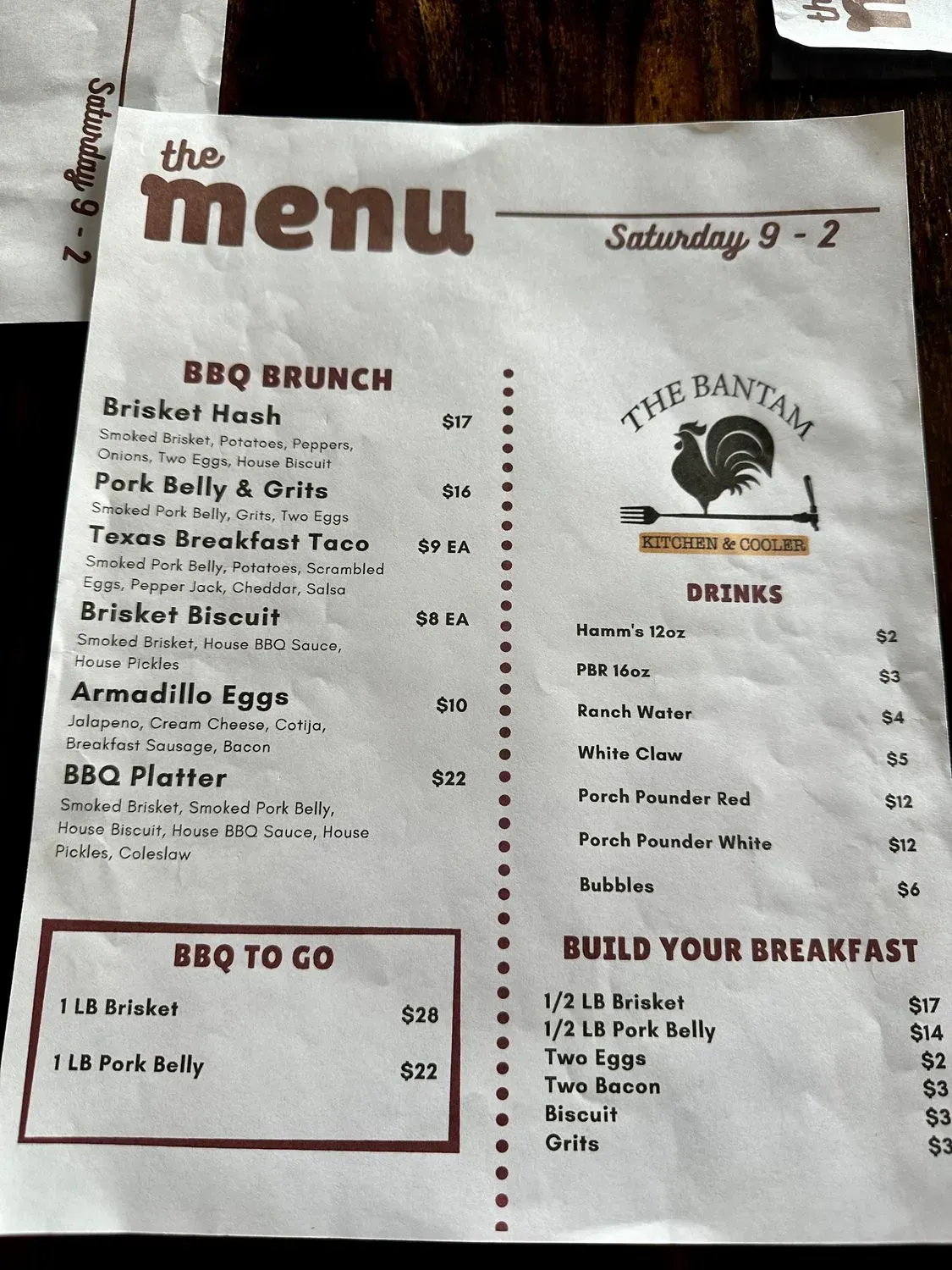 Menu 6