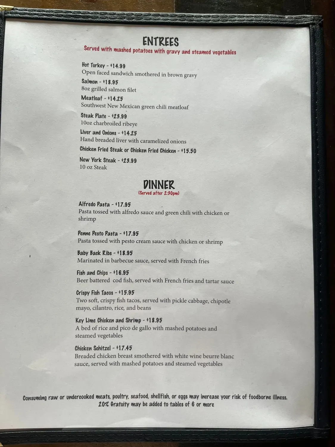 Menu 3