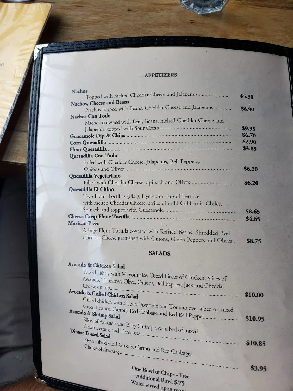 Menu 6