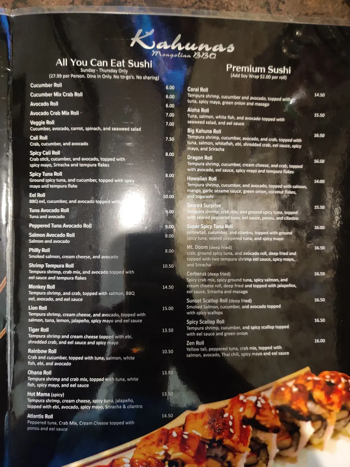 Menu 3