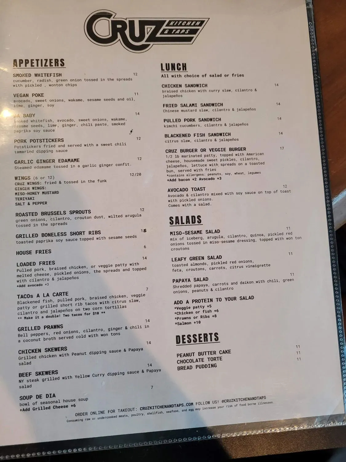 Menu 3