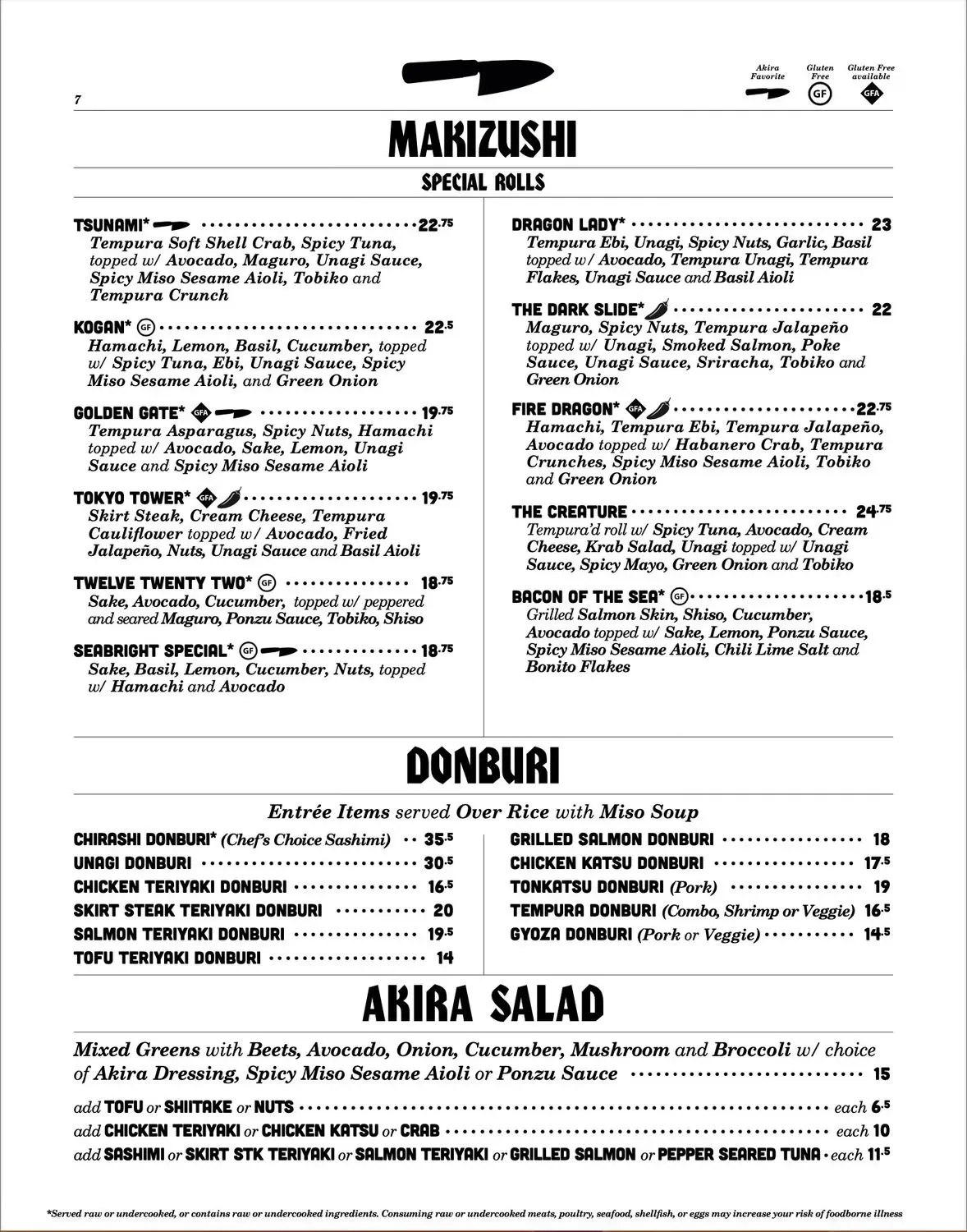 Menu 6