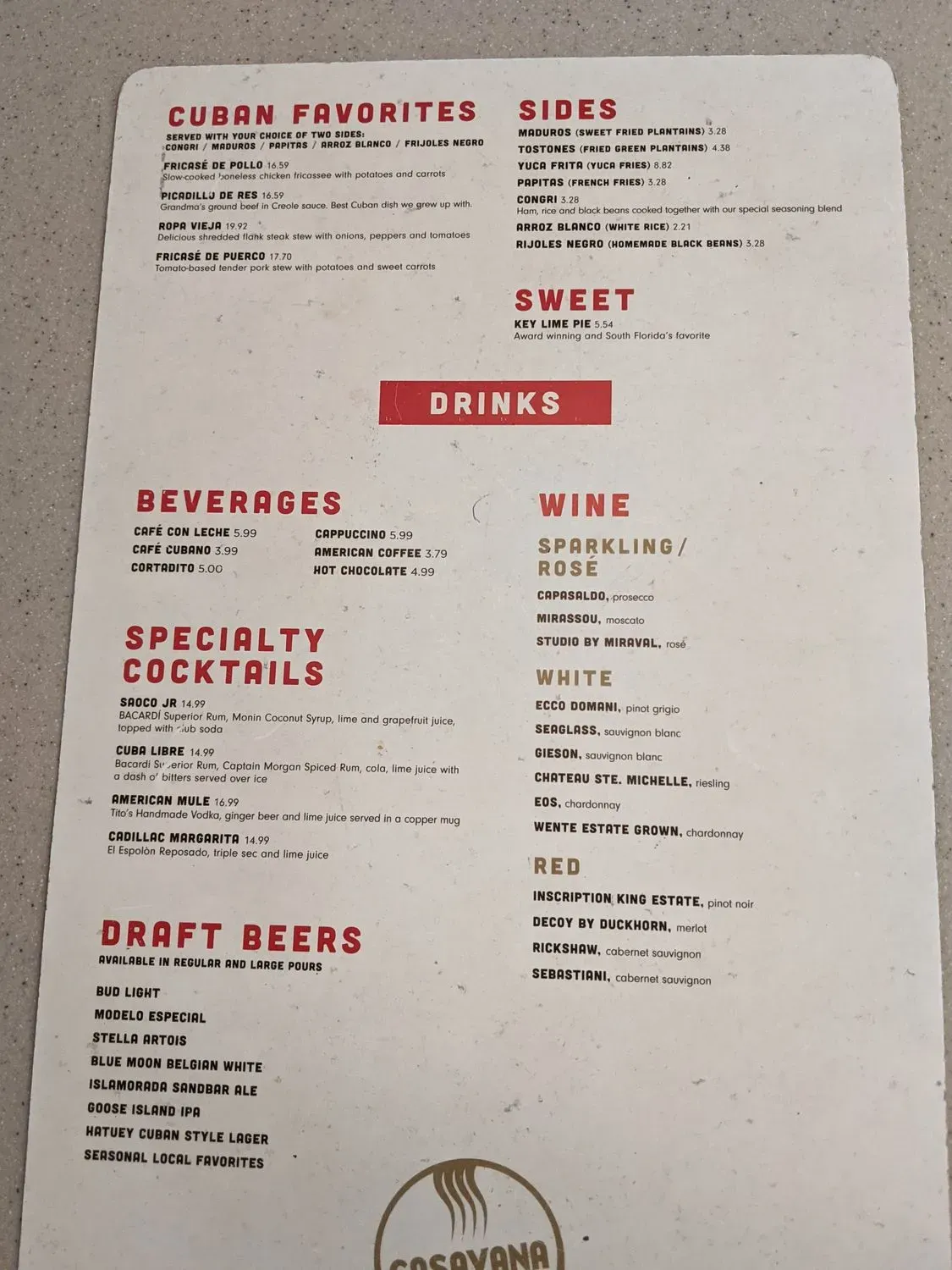 Menu 3