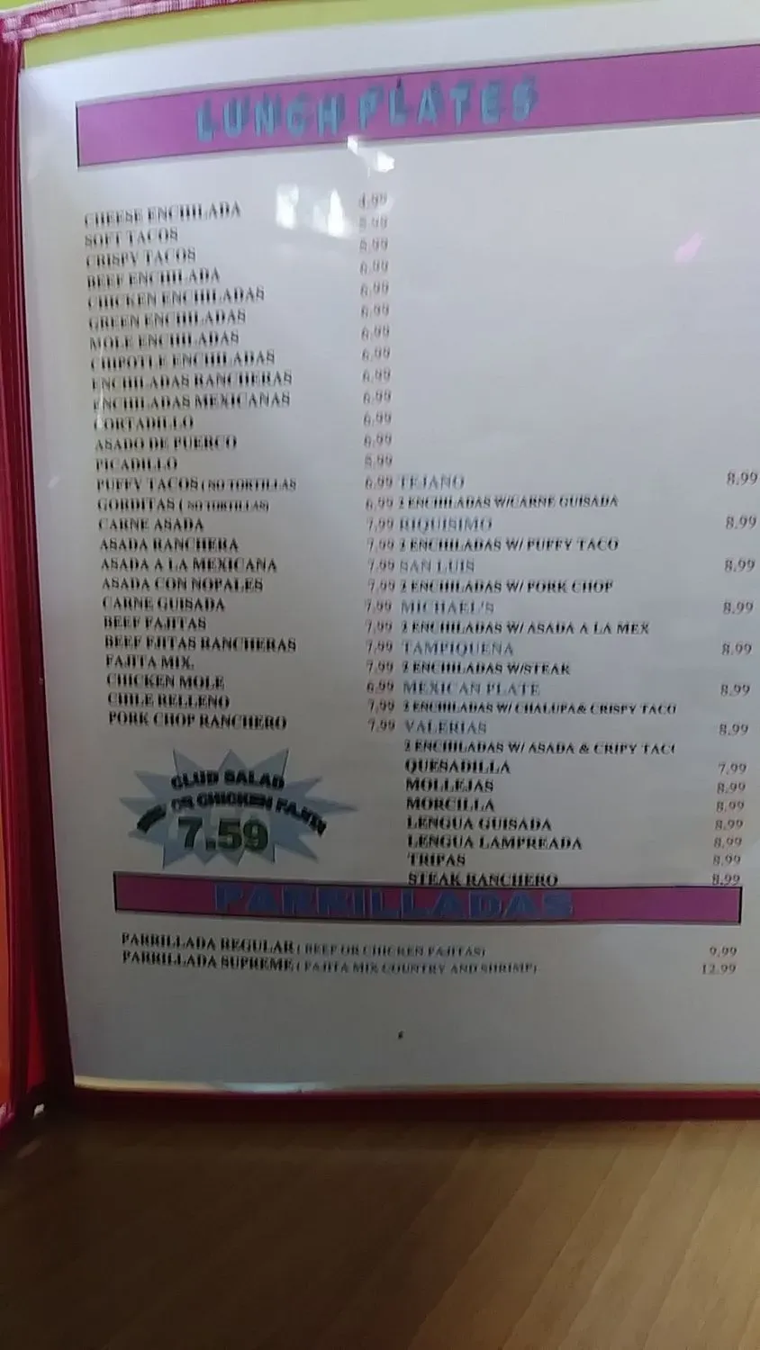 Menu 4