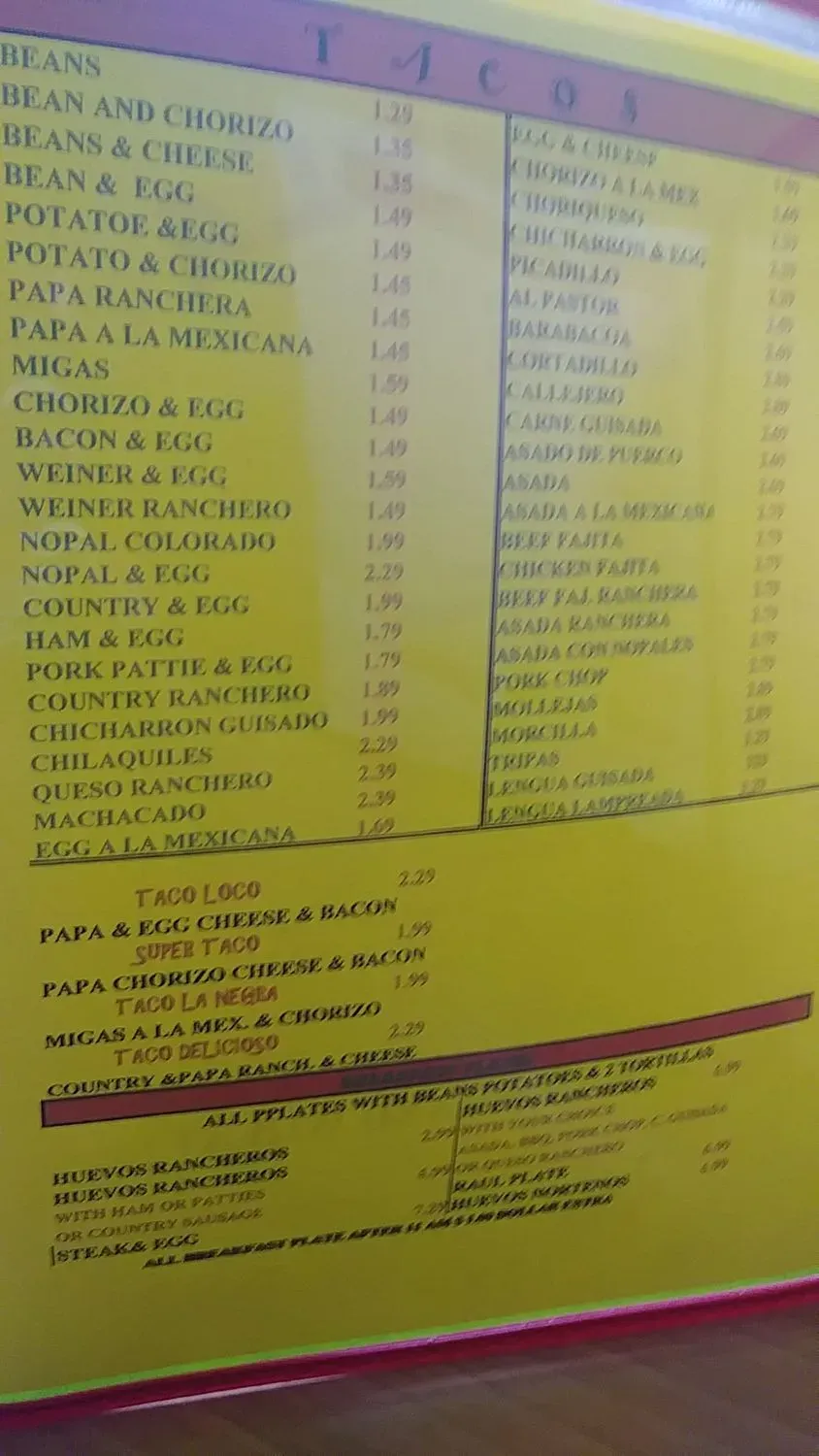 Menu 3