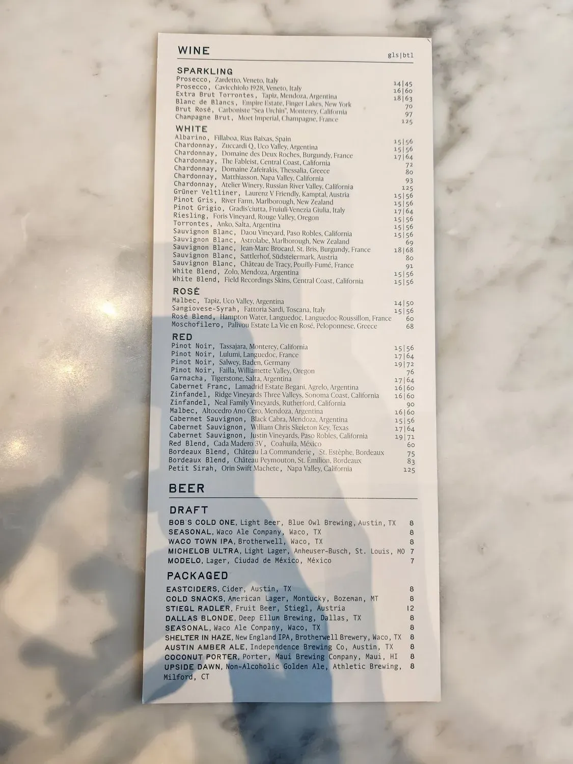 Menu 4