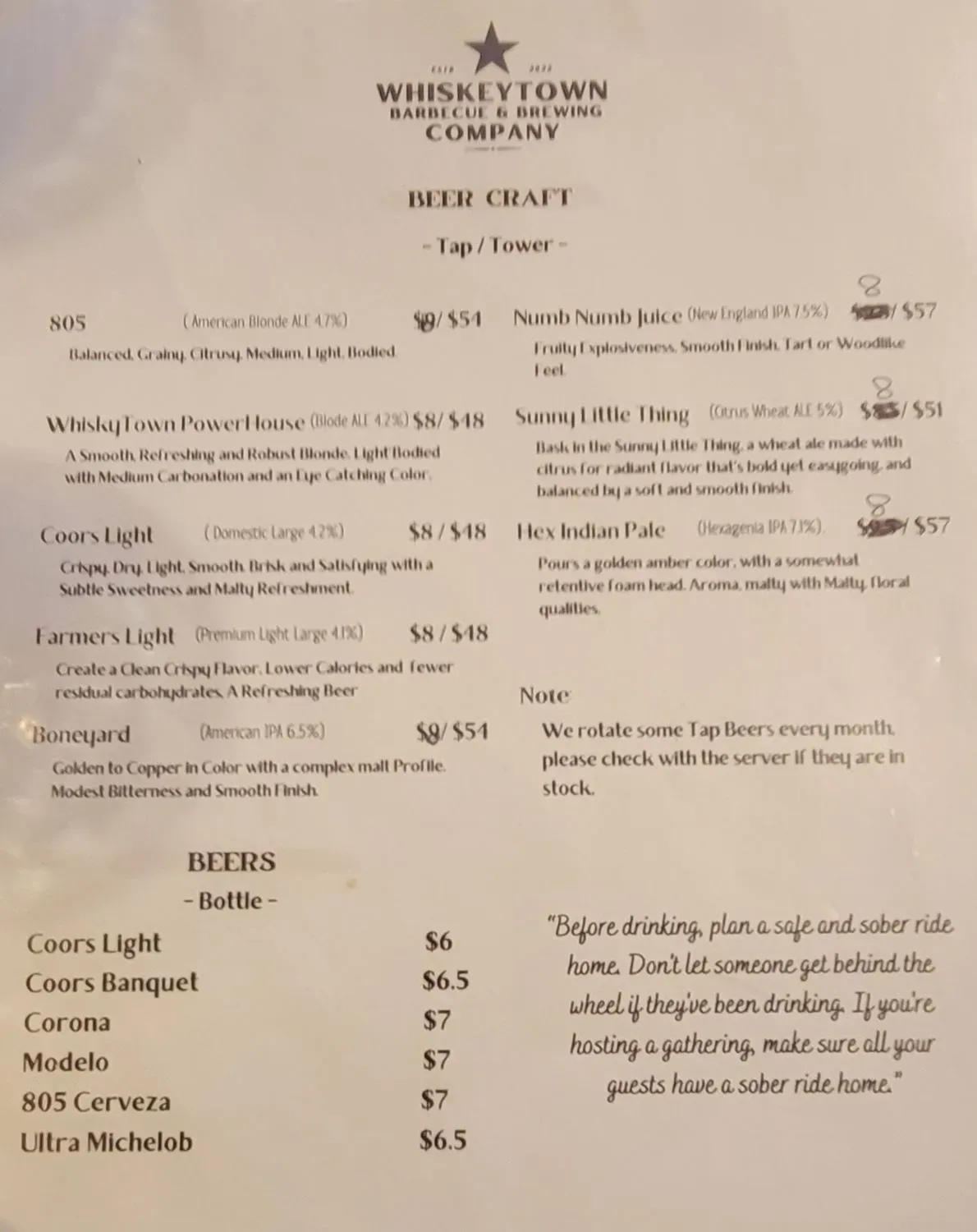 Menu 6