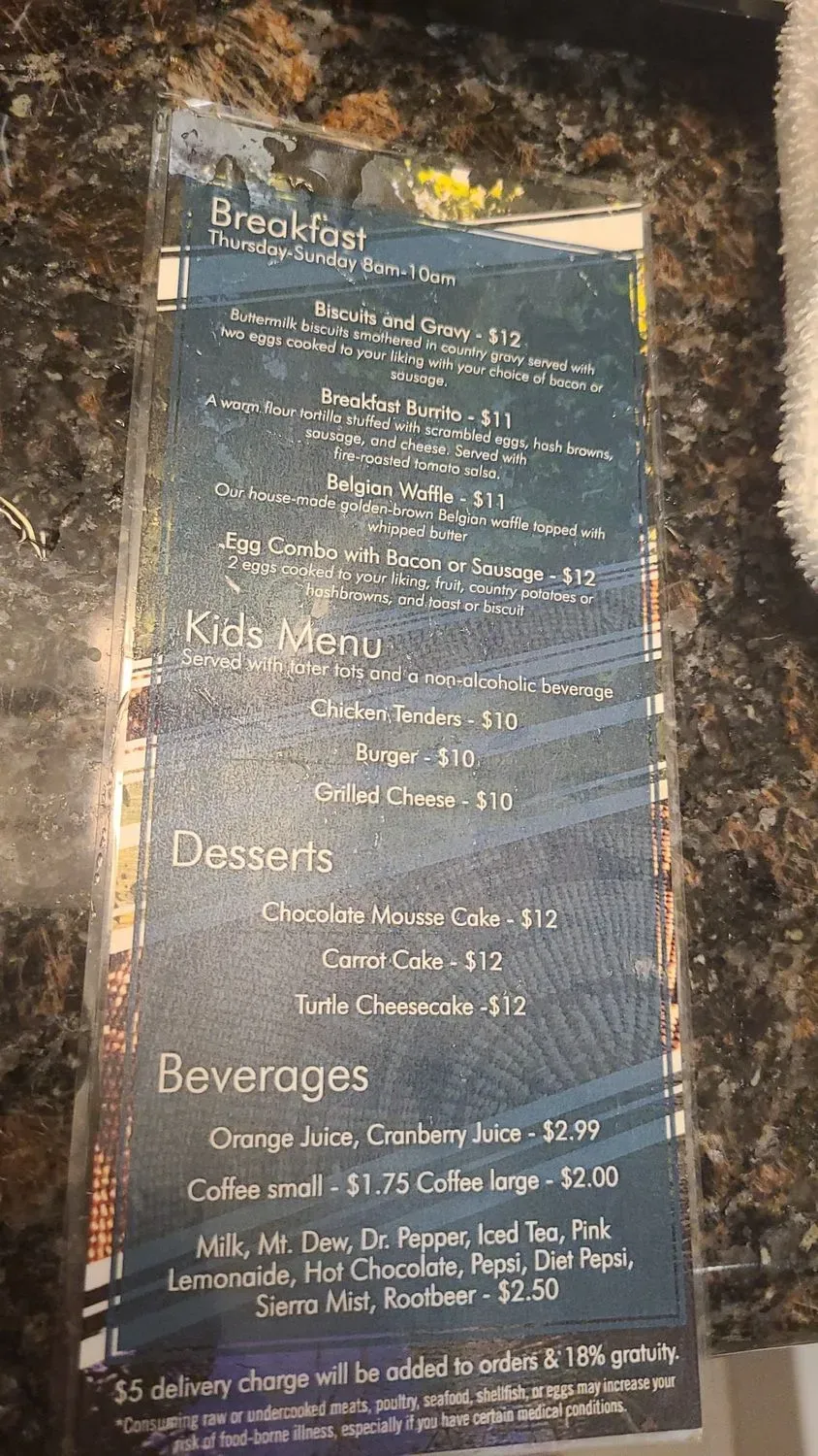 Menu 6