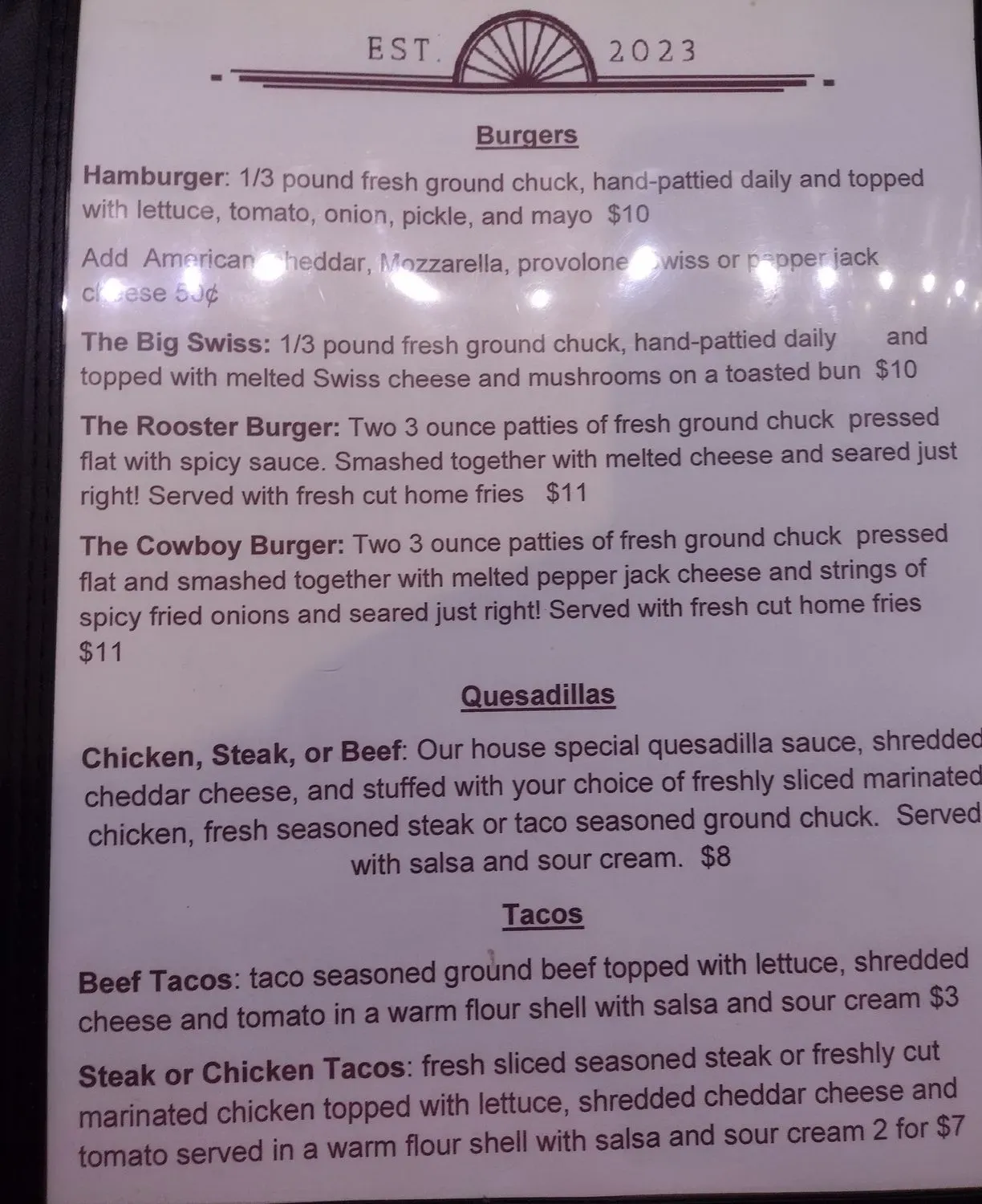 Menu 3