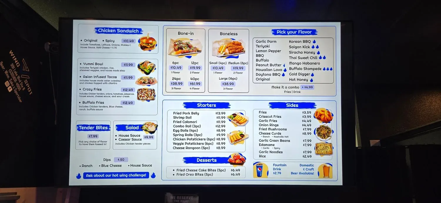 Menu 3