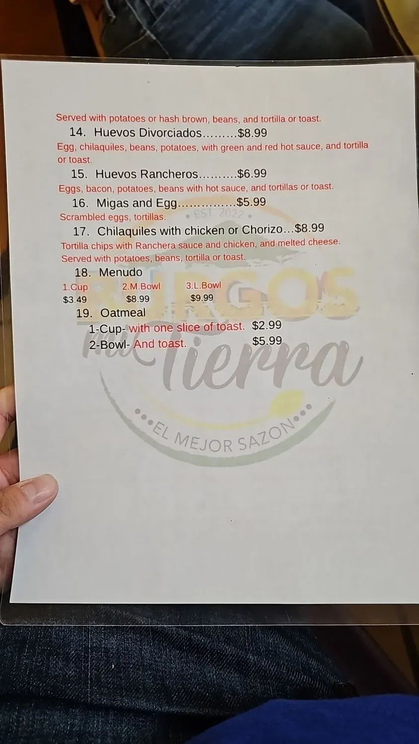 Menu 3